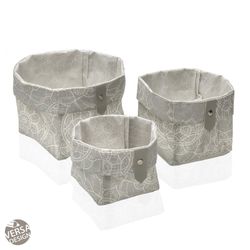 Set 3 cestas de baño