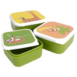 Set 3 Fiambreras Infantil Melamina Jungle Ladelle