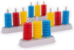 Set 4 abacos 3 vastagos