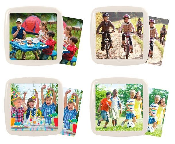 Set 4 puzzles: Ocio con amigos