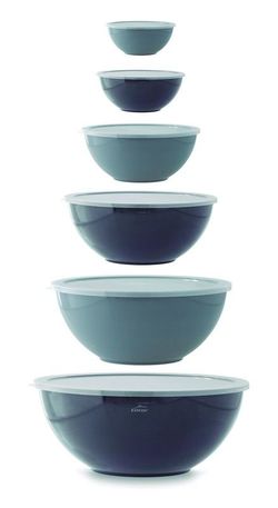 Set 6 Boles Cocina Repostería Polipropileno Lacor