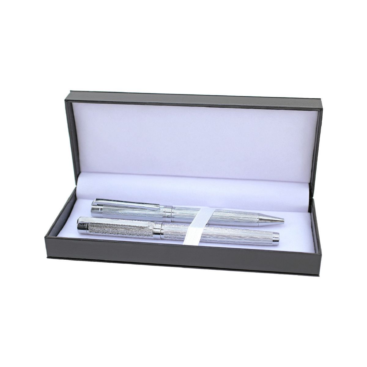 Set Acero  GA6103/3 Bolígrafo-Roller Plateado