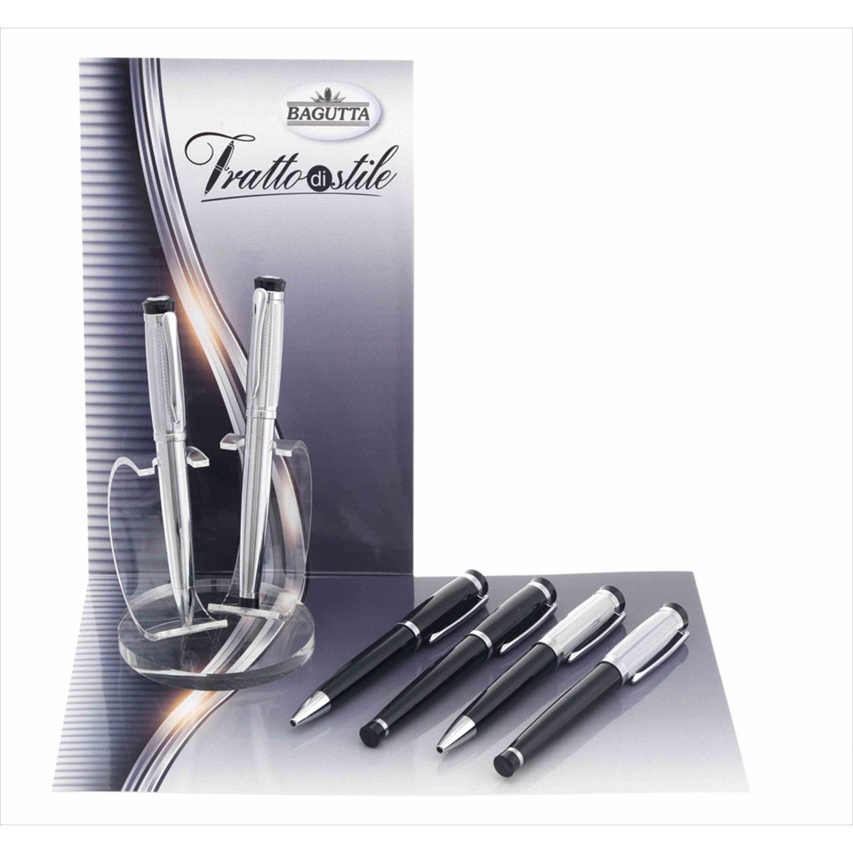 Set Acero HK6031 Bolígrafo-Roller (6) Unidades Bicolores