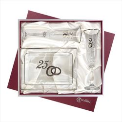 Set Bandeja+Copas Conmemorativo GA4250V Alianzas 25 Años