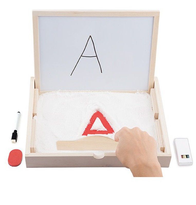 Set bandeja y pizarra multisensorial de preescritura