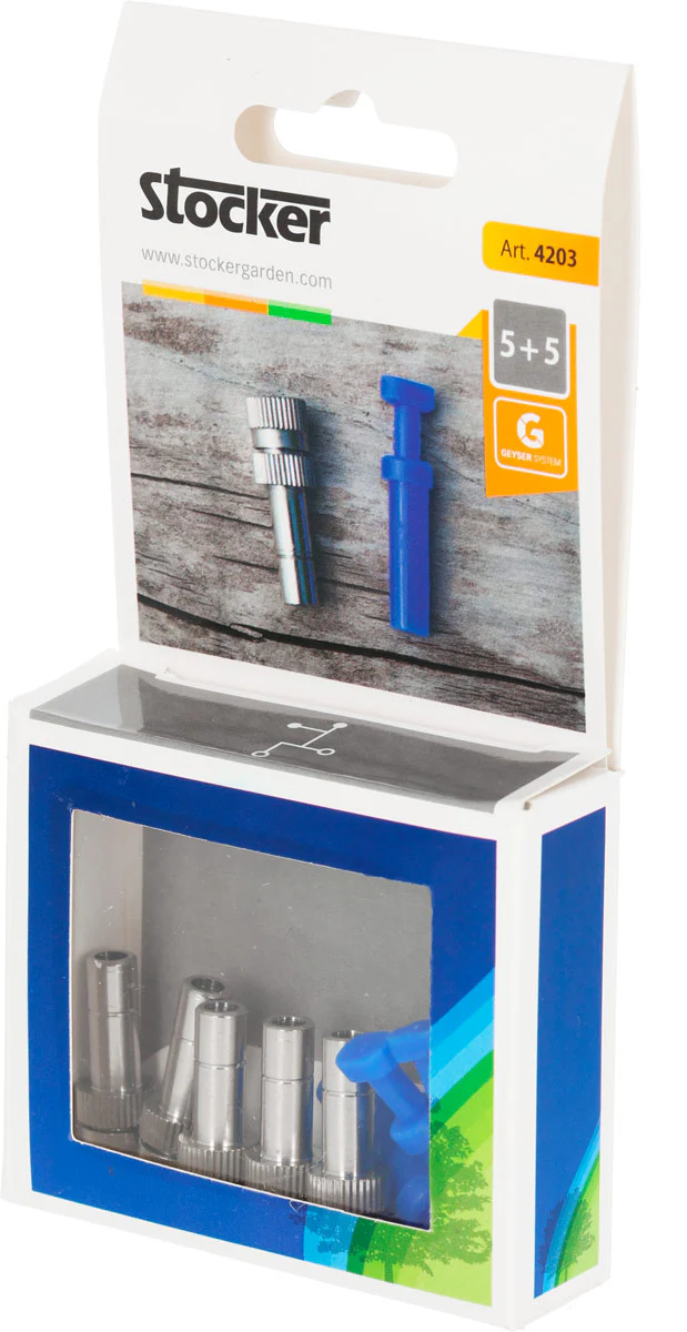 Set boquillas nebulización ultra fina y tapones de cierre