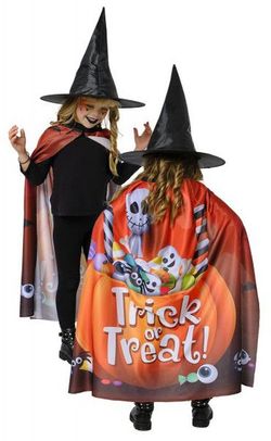 Set bruja chuches (capa + sombrero)