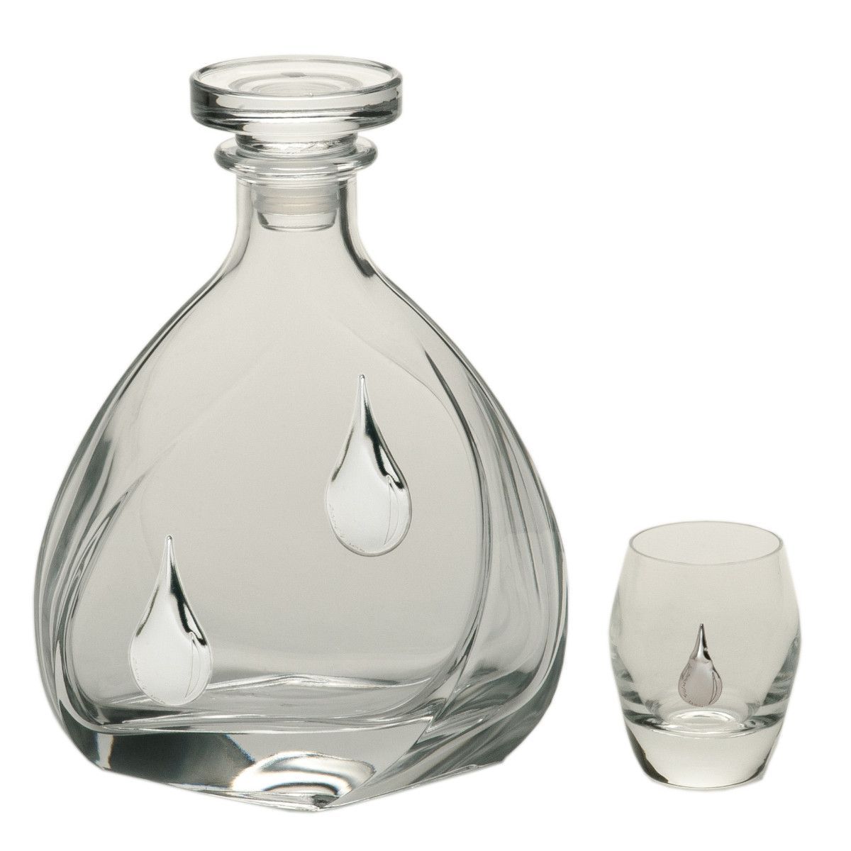 Set Cristal GA3034 Botella De Licor + (6) Vasos Chupito