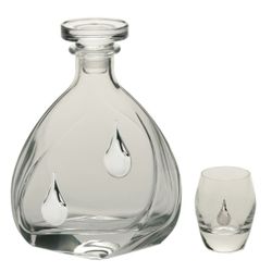 Set Cristal GA3034 Botella De Licor + (6) Vasos Chupito