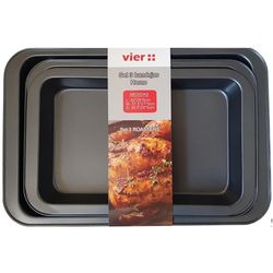 Set De 3 Fuentes Horno Rectangular Vier