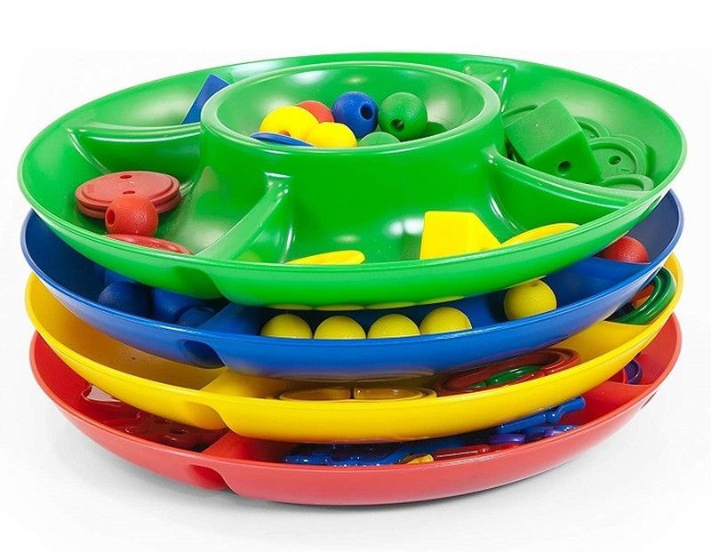 Set de 4 bandejas de clasificación