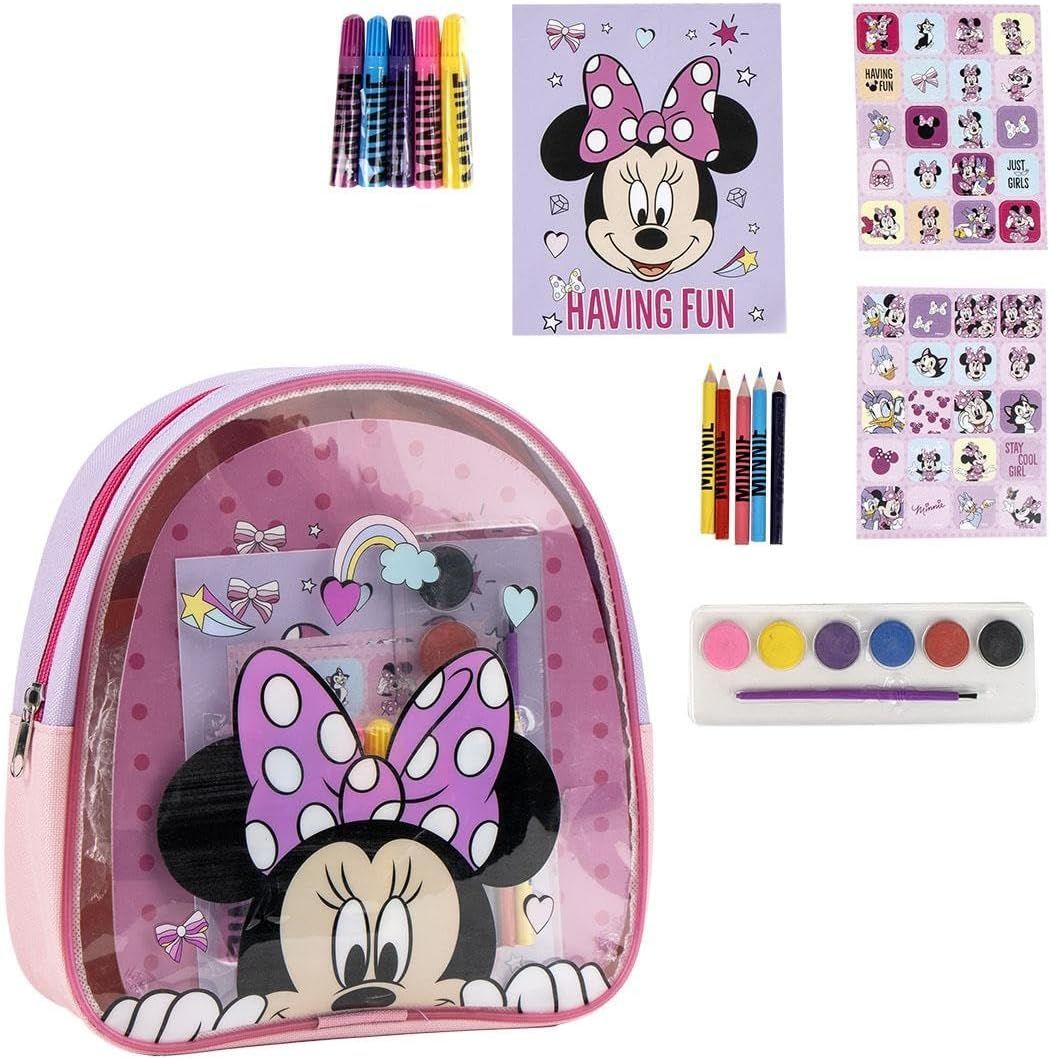 Set De Actividades - Mochila Minnie Mouse - Cerdá