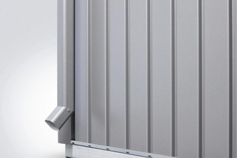 Set de bajante para Highline Gris Cuarzo Metalico, 2uds.