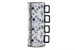 Set de Café Dolomite Tazas 260 apilables Azulejos
