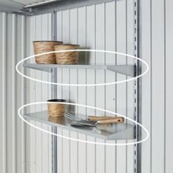 Set de Estanterias profundo para Casetas y Armario