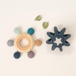 Set de mordedores sensoriales Olmitos Blue