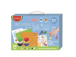 Set De Pintura Para Dedos: Aprendo Animales