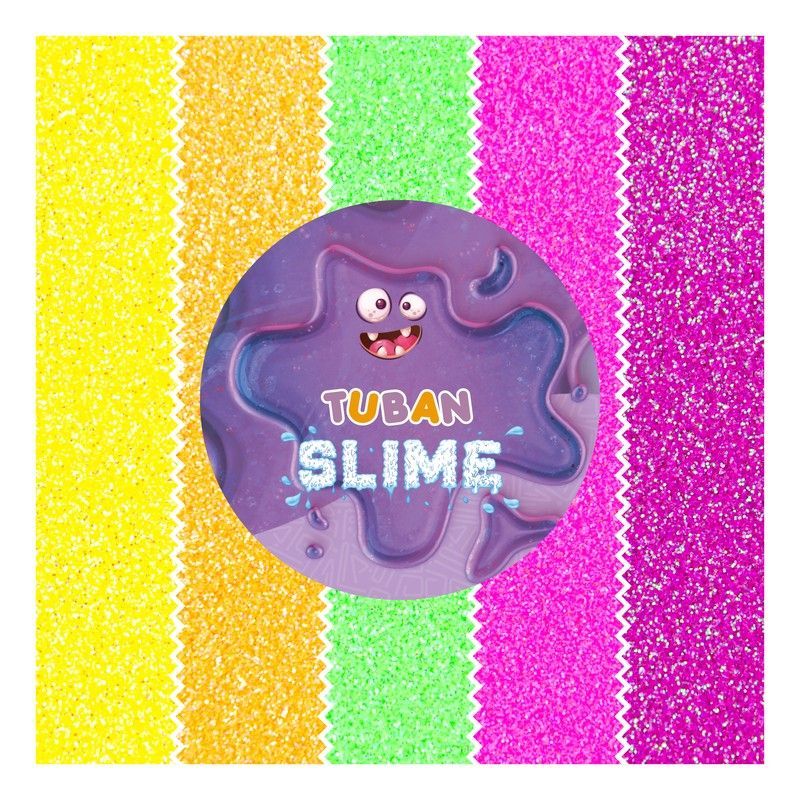 Set de Polvo Neon- 5x5g