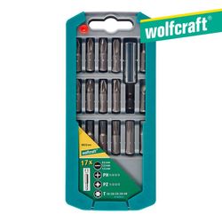 Set De Puntas De 17 Piezas 8633000 Wolfcraft