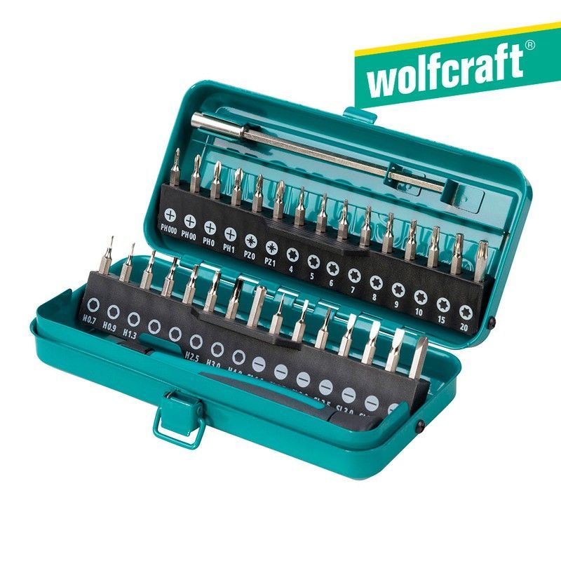 Set De Puntas Micropuntas Precision 32 Piezas 1389000 Wolfcraft