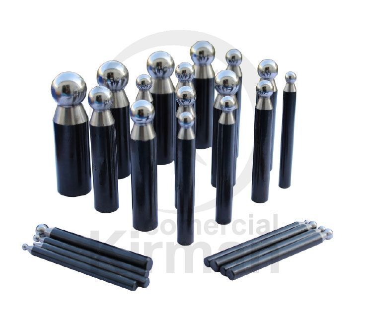 Set Embutidores Acero 95mm 28143 (24) Unidades De 2,35-25mm