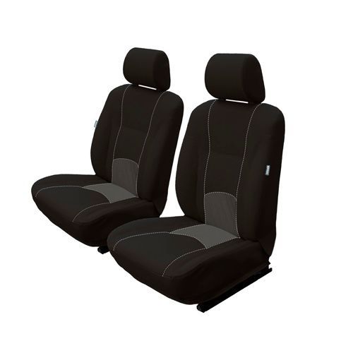 Set Fundas Asient. Del. (2 Ud.) Ng/Gris FUNSEAT0200 PCY