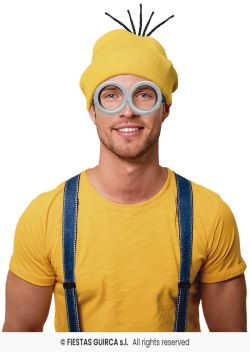 Set gorro gafas Minions
