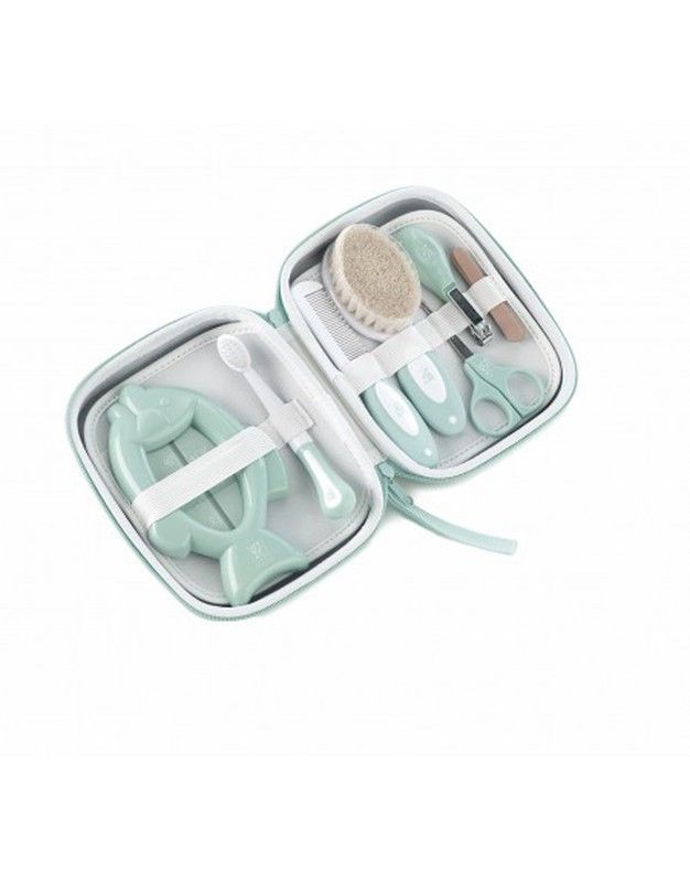 Set higiene Jané con neceser color Mint