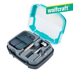 Set Instalación De Bisagras Ø35mm, 5 Piezas. 4656000 Wolfcraft