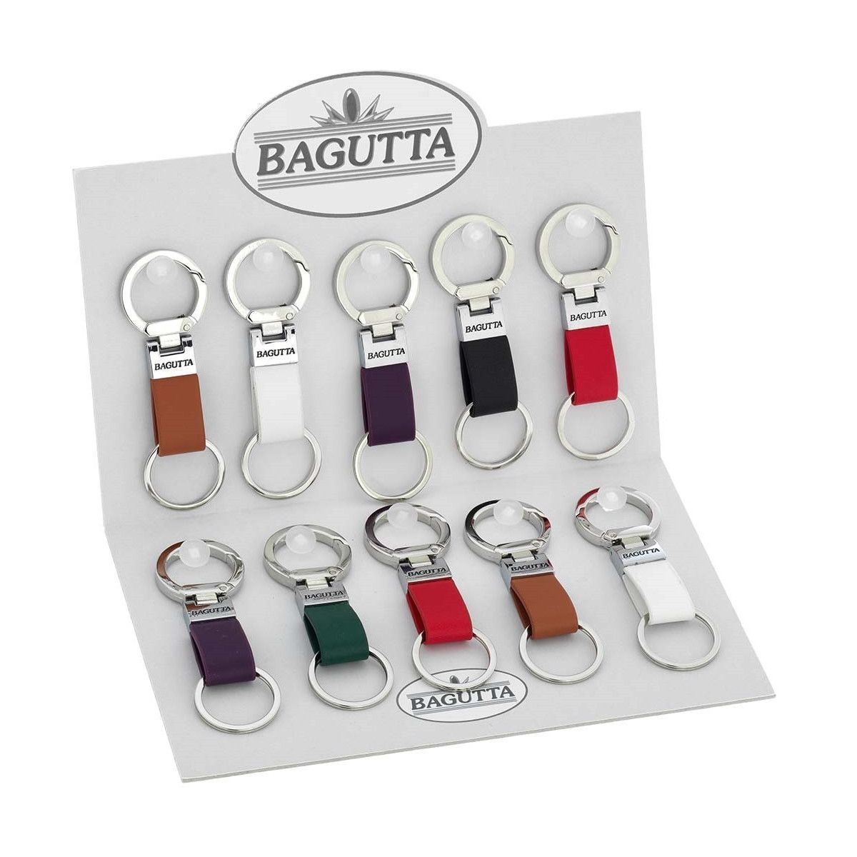 Set Llavero Símil Piel AK2100 (12) Unidades Multicolor