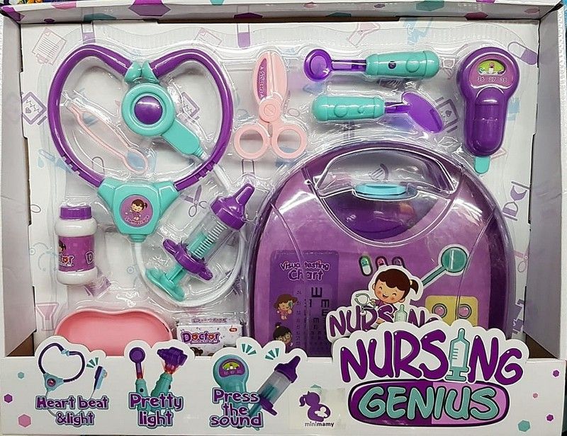 Set Maletín Doctor Luz Y Sonido  - 11 Piezas