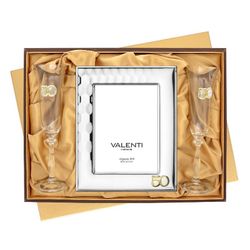 Set Portafoto+Copas Conmemorativo 18x24cm GA52140/5LC 50 Años