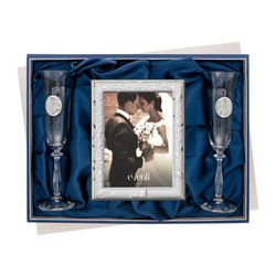 Set Portafotos Copas Aniversario 13x18cm EV9223/04A Alianzas Arbol De La Vida