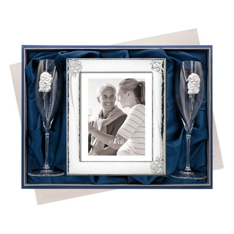 Set Portafotos+Copas Conmemorativo 20x25cm EV9153/04V Alianzas 25 Años