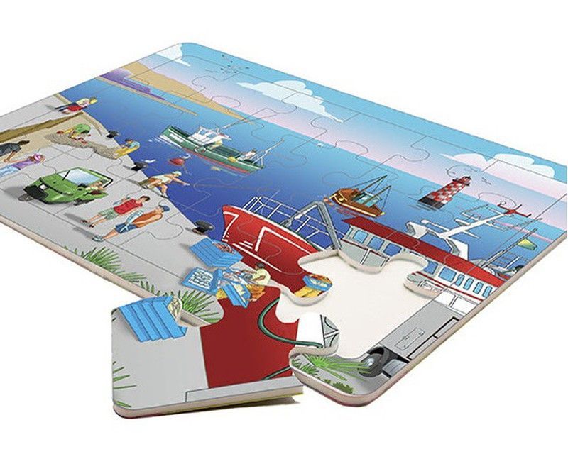 Set puzzles cooperativos - la ciudad