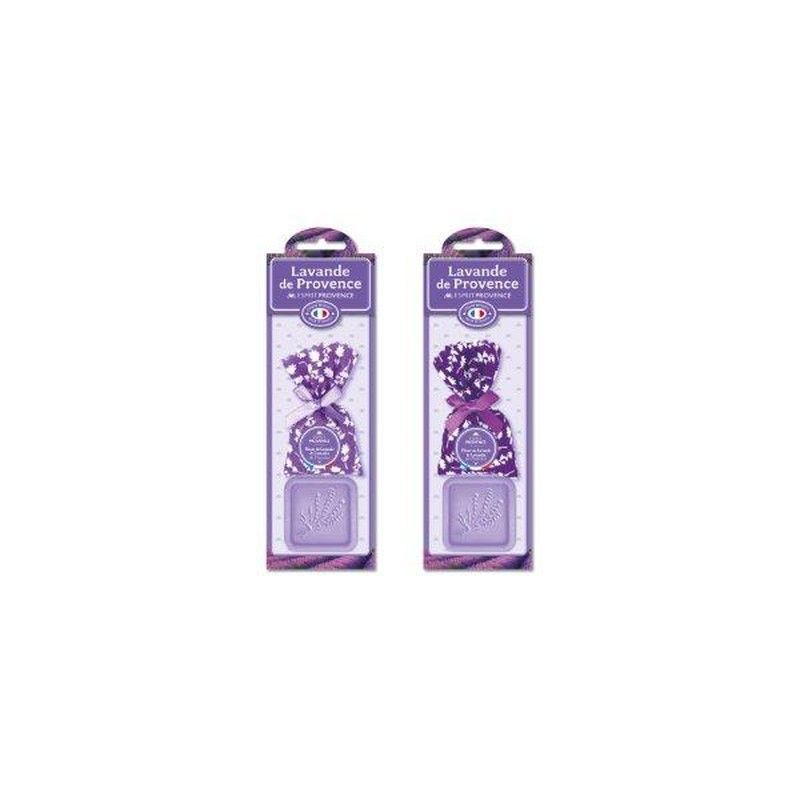 Set Regalo Jabón de Lavanda 25 grs Sachet Flores Lavanda Tipo D Esprit Provence