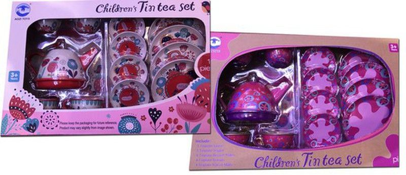 Set Tetera Metal - 15 Accesorios