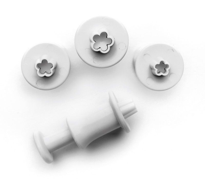 Set tres cortadores  blossom