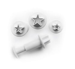 Set tres cortadores estrella