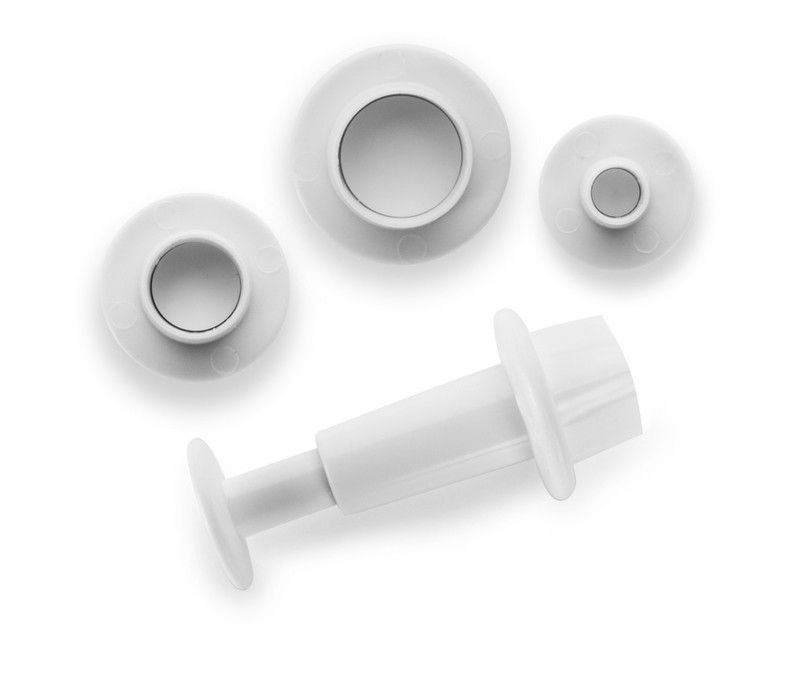 Set tres cortadores redondo