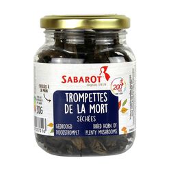 Setas trompetas de la muerte 30 g sabarot