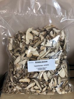 Shiitake Láminas bolsa 500 gr