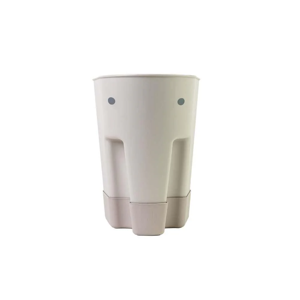 Shnuggle Cubo juguetes de baño Taupe