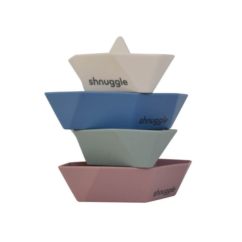 Shnuggle Juguetes de baño barcos