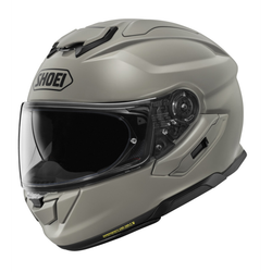 SHOEI GT-Air 3 GRIS CHALK | Casco Integral Touring Premium | Visor Solar Integrado QSV-2 | Homologación ECE 22/06