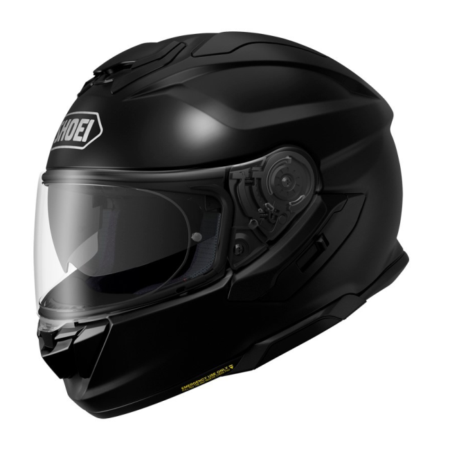 SHOEI GT-Air 3 NEGRO | Casco Integral Touring Premium | Visor Solar Integrado QSV-2 | Homologación ECE 22/06