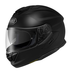 SHOEI GT-Air 3 NEGRO MATE | Casco Integral Touring Premium | Visor Solar Integrado QSV-2 | Homologación ECE 22/06