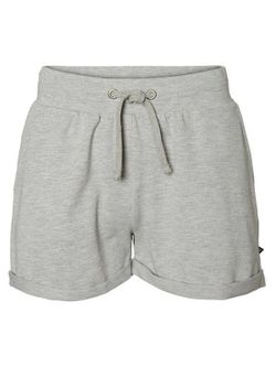 Short básico chandal con cordón Noisy May Light Grey Mela