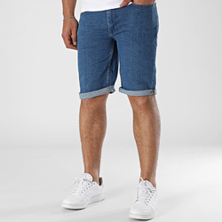 Shorts 5 bolsillos elástico Blend Of America Denim Middle Blue