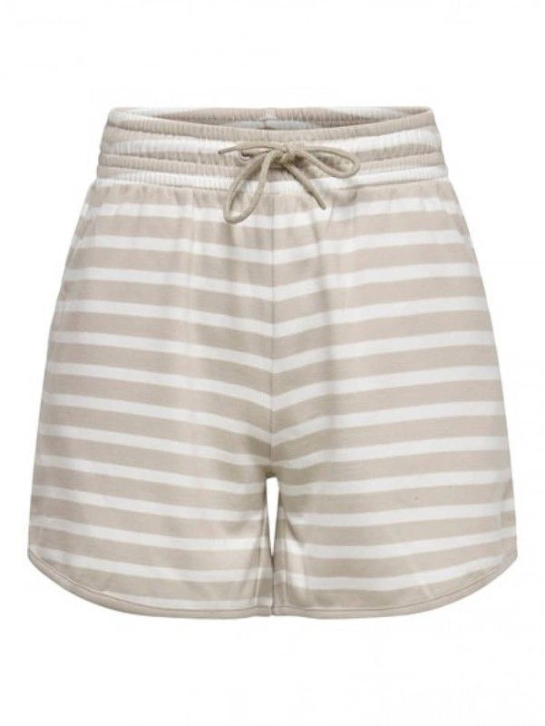 Shorts chándal con rayas Jdy Light Grey Mela